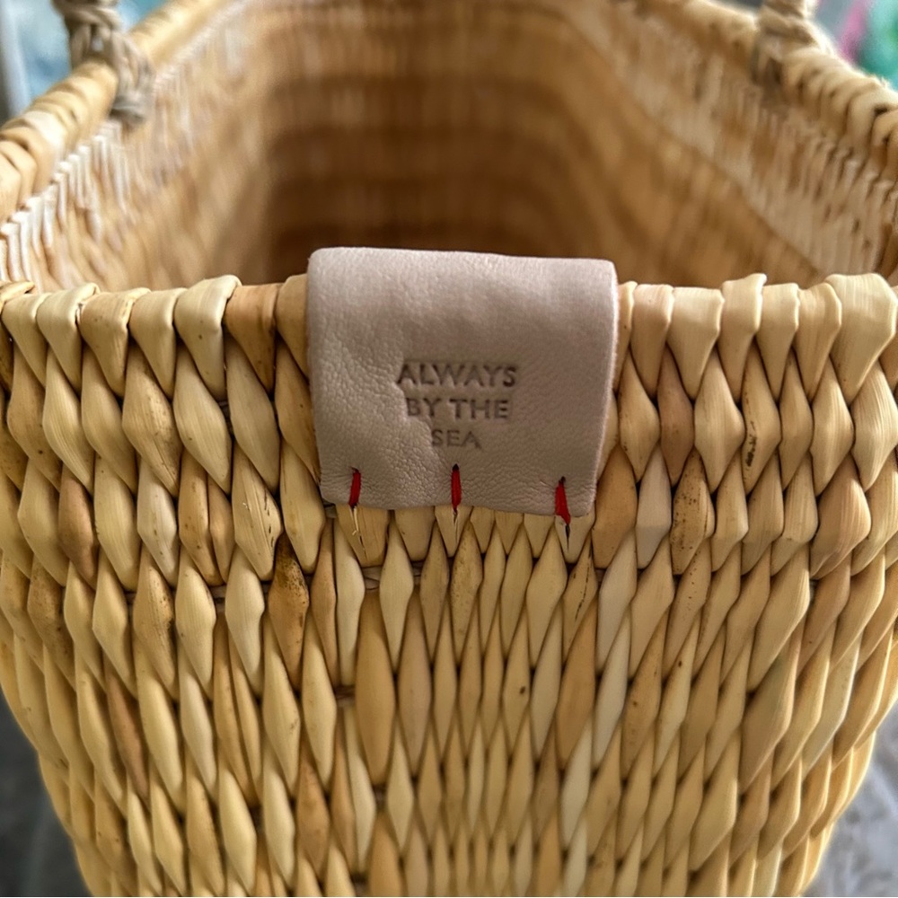 Natural Woven Tote
